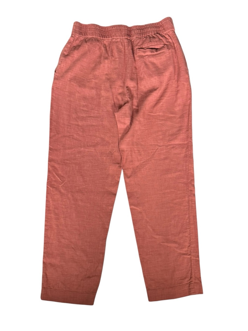 Marine Layer Linen Blend Pull-On Pants Women’s Medium Coastal Chic Resortwear - Picture 2 of 7